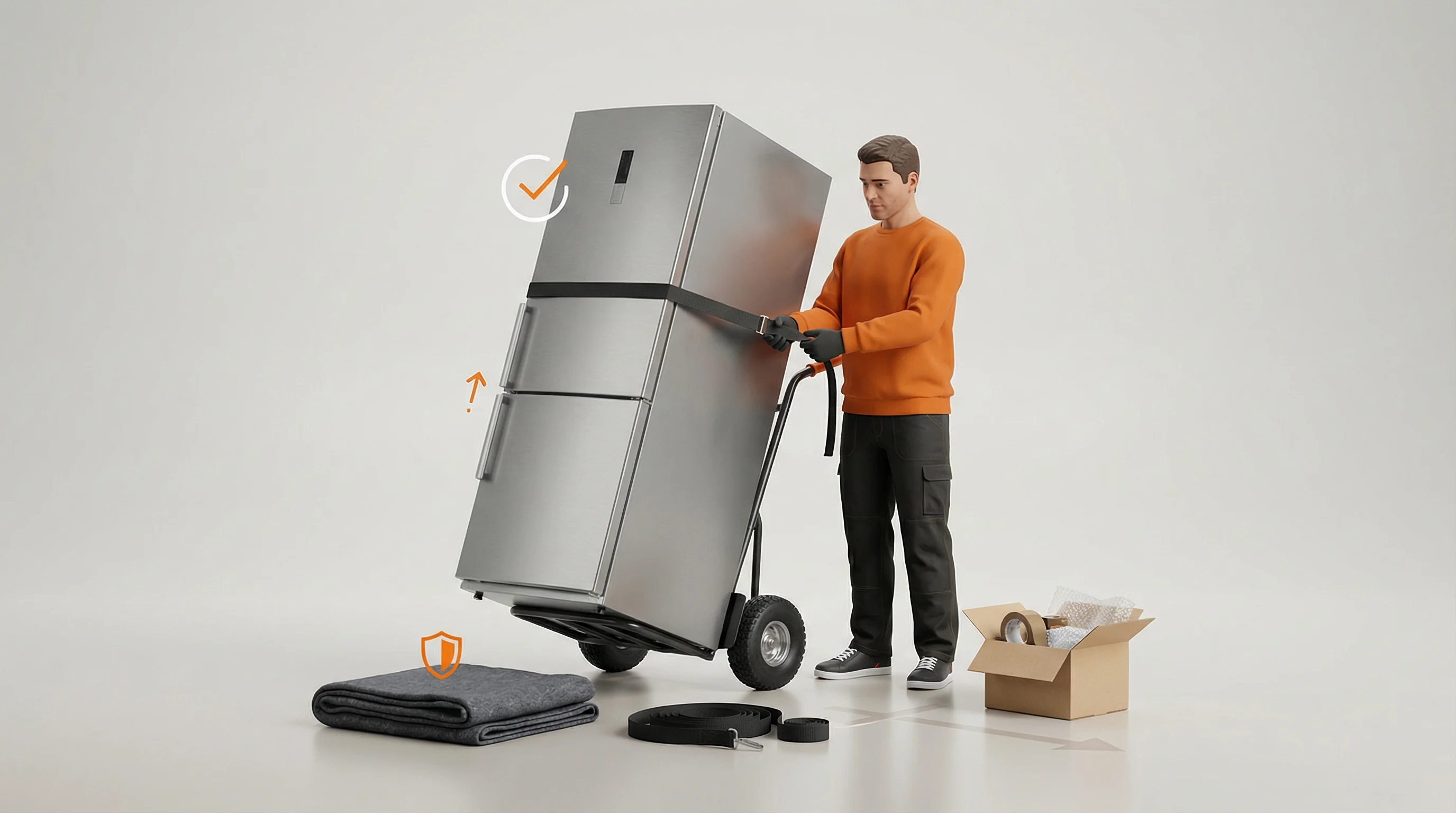 Buzdolabı Taşıma Rehberi: Cihazınızı Hasardan Koruyun